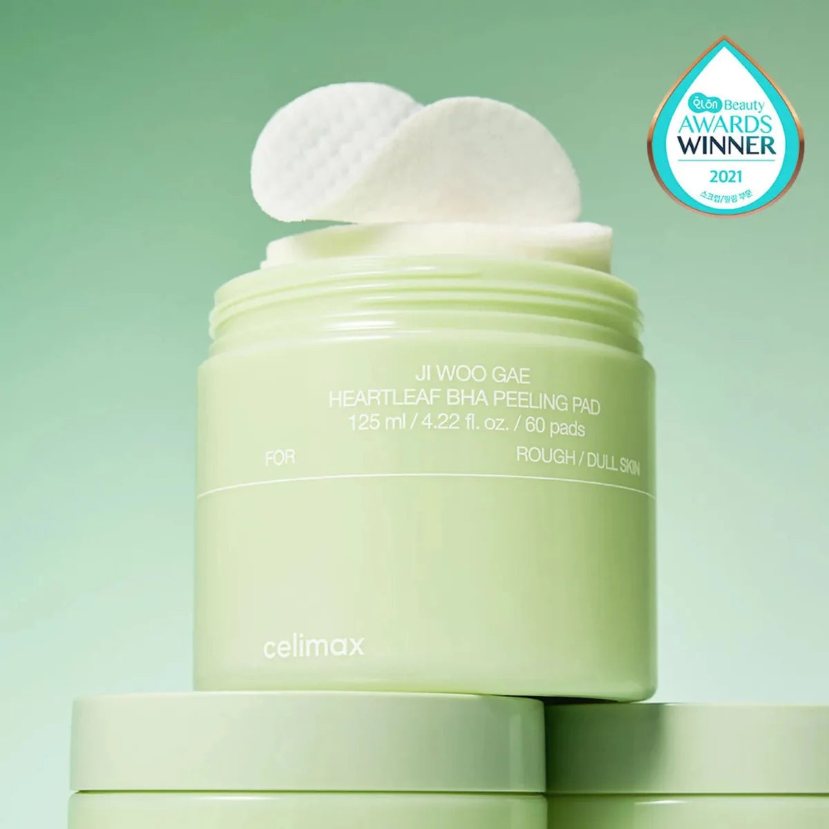 Celimax Ji Woo Gae Heartleaf BHA Peeling Pad 60-pads