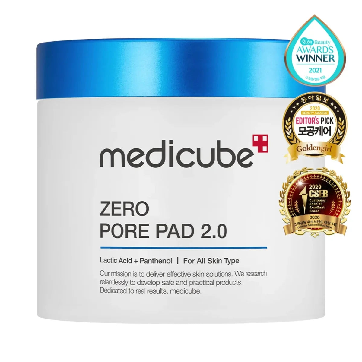 Medicube – Zero Pore Pad 2.0 (70 Pads) 155g