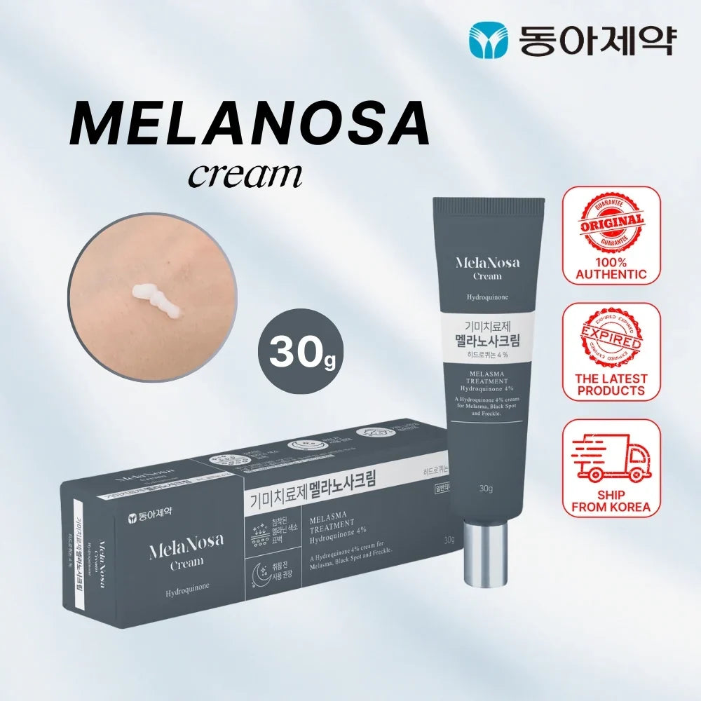 Dong-A Pharm MelaNosa Cream Hydroquinone 4% Melasma Treatment Cream 30g