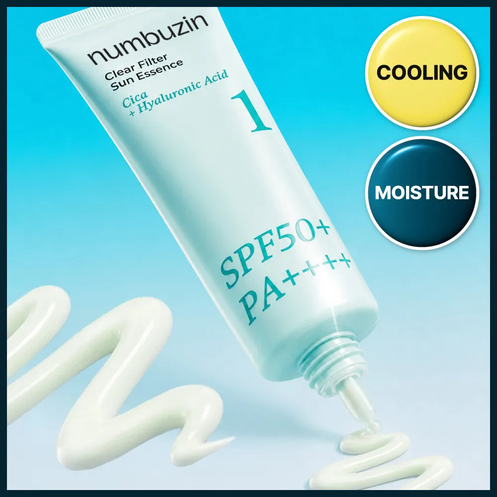 Numbuzin No.1 Clear Filter Sun Essence SPF50+ PA++++ 50ml