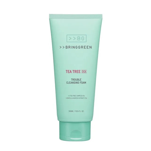 BRING GREEN - Tea Tree Cica Trouble Cleansing Foam 300 mL