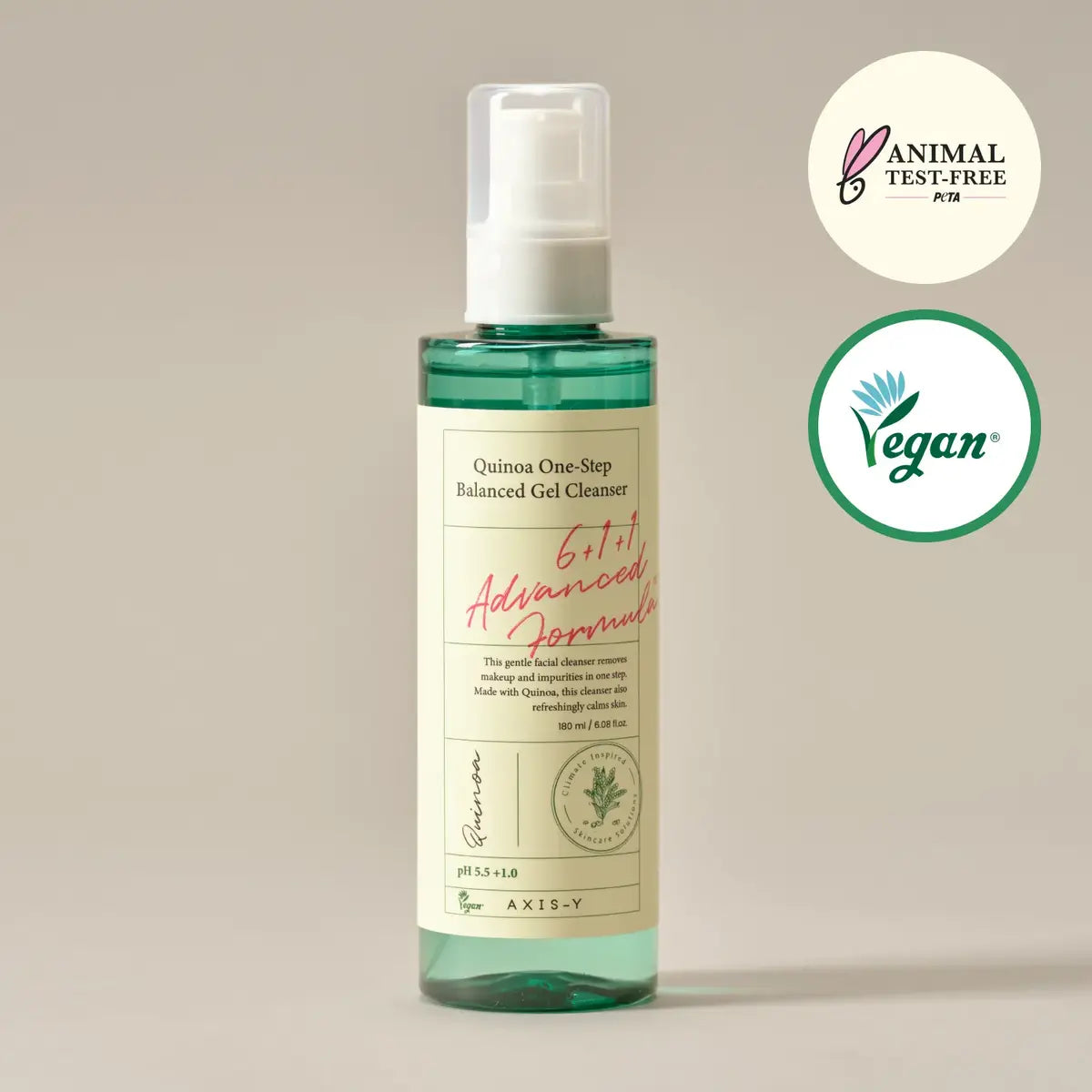 AXIS-Y Quinoa One-Step Balanced Gel Cleanser 180ml