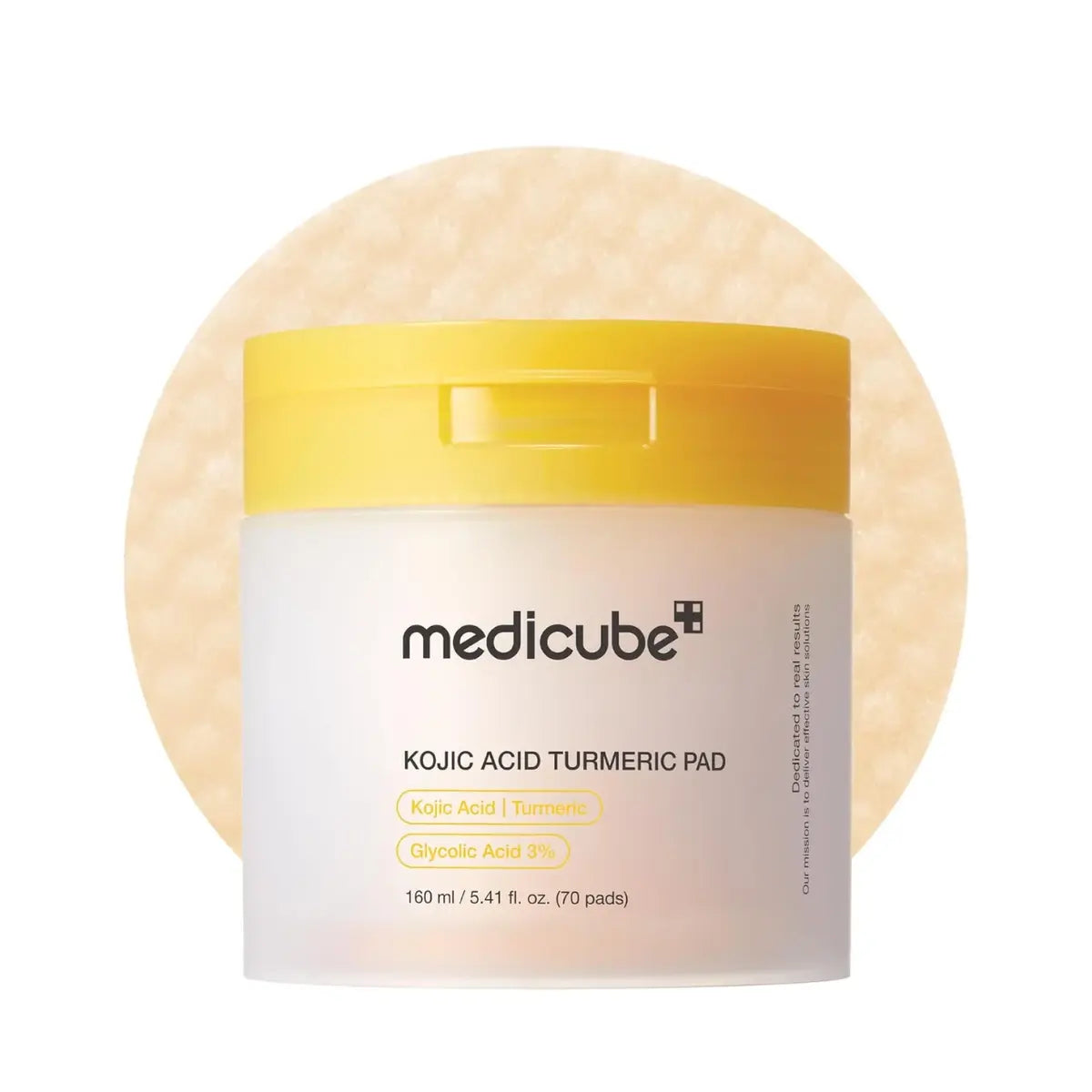 Medicube Kojic Acid Turmeric Pad 70 Pads (160ml)