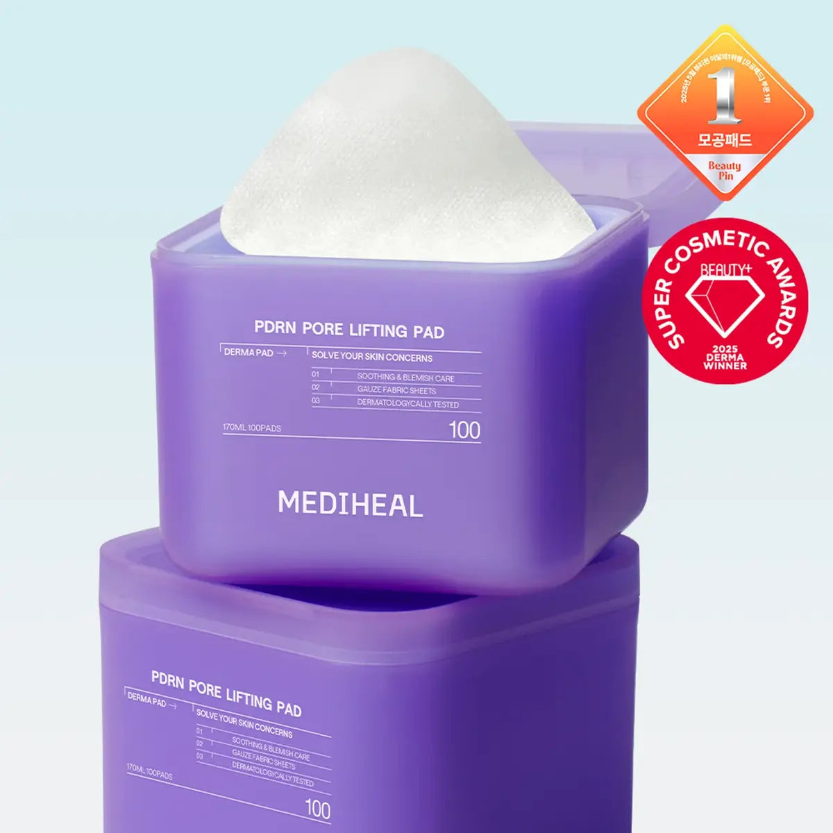 MEDIHEAL PDRN Lifting Pad 100 Pads 170ml