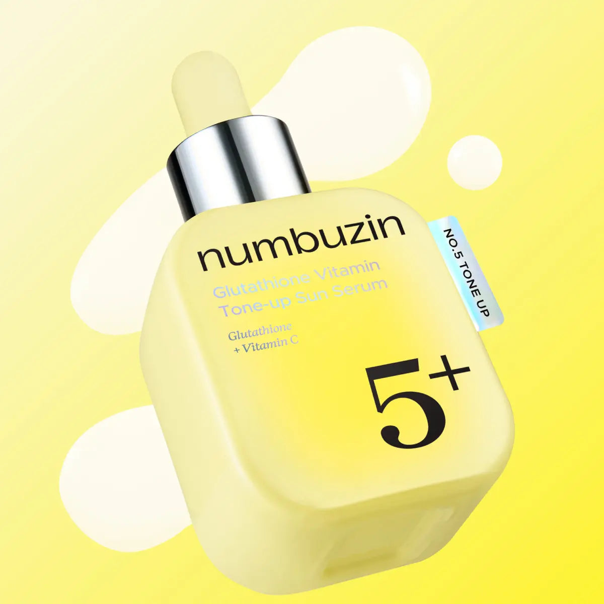 Numbuzin No.5+ Glutathione Vitamin Tone-up Sun Serum 30ml