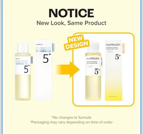 numbuzin No.5 Glutathione Vitamin Concentrated Toner 200ml