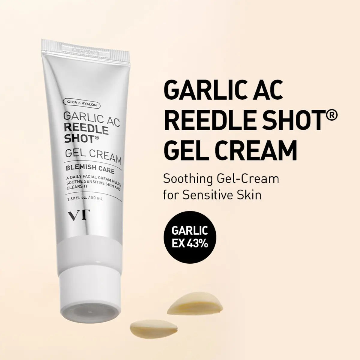 VT Garlic AC Reedle Shot Gel Cream 50ml